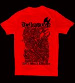 Camiseta Hellscourge Oficial Vermelha P/M/G